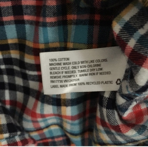 GOODFELLOWS & CO Standard Fit Flannel Shirt - Picture 5 of 6